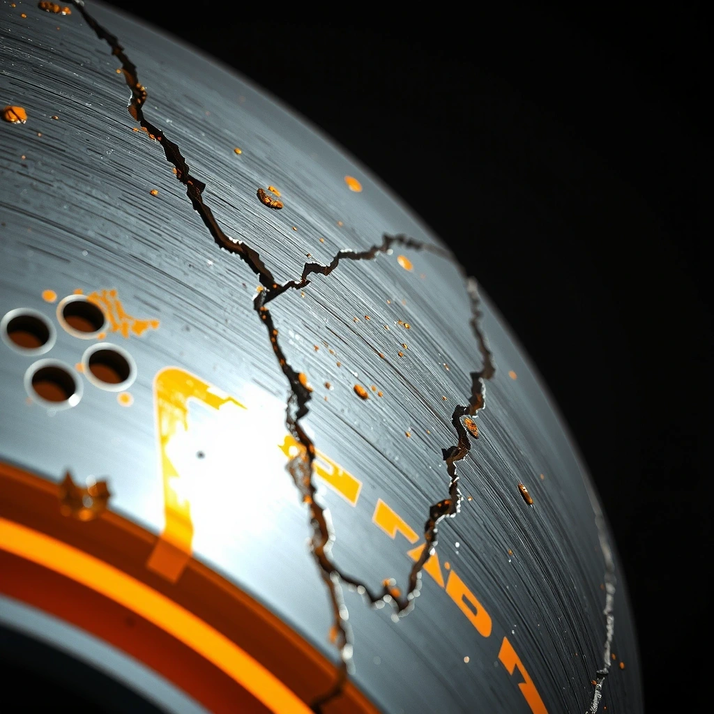 Brushed metal texture with scratches